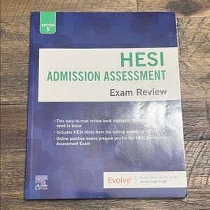 HESI Admission Assessment Exam Review Book